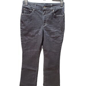 Nine West Womens Jeans Blue Size 8 Zipper And Button Closure Five Pockets 28 L